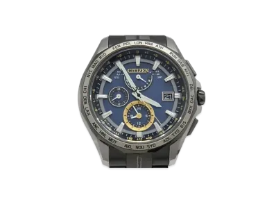 CITIZEN Atessa Eco-Drive Double Direct Flight 30th Anniversary Limited Model "Blue" AT9105-58L