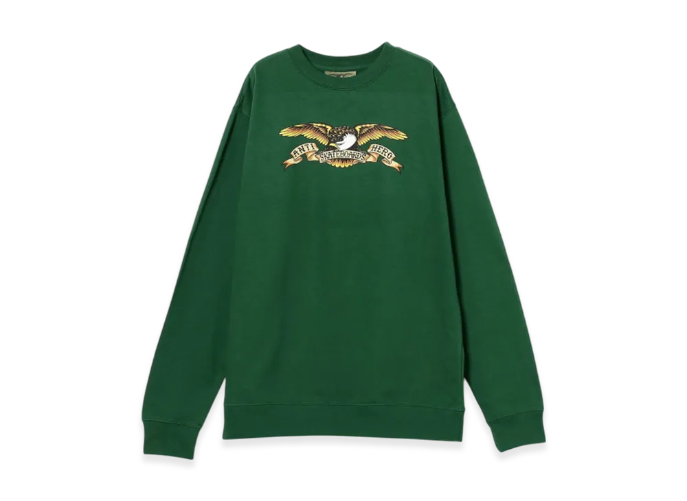 ANTI HERO Basic Eagle Sweat "Dark Green/Black Mult"