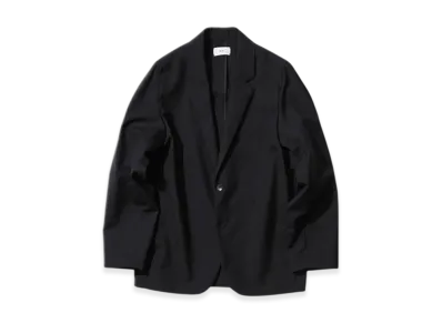 ATON Wool Tropical Tailored Jacket "Black"
