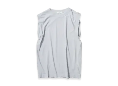 ATON Fresca Single Jersey Tank Top "Sax"