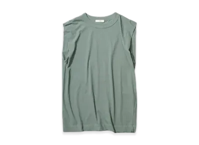 ATON Fresca Single Jersey Tank Top "Green"