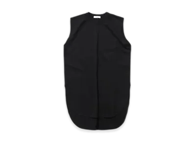 ATON Supima Air 12/- Round Hem Tank Top "Black"