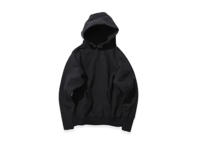 ATON Garment Dyed Urake Hoodie "Black"