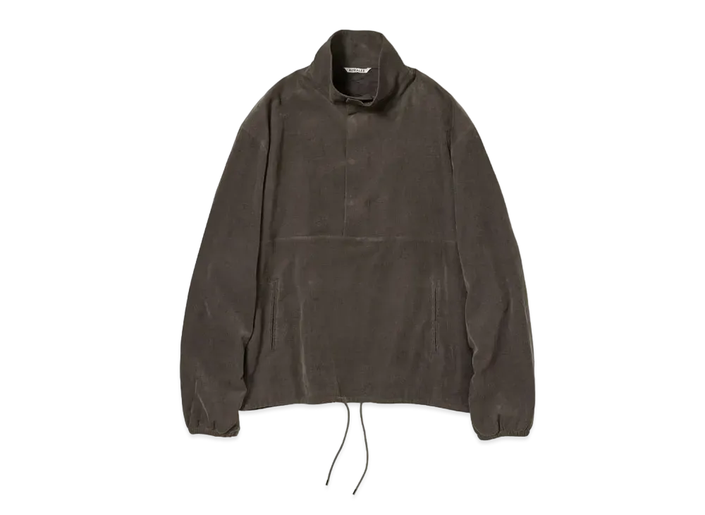 AURALEE FINX LIGHT CORDUROY P/O "Dark Brown"