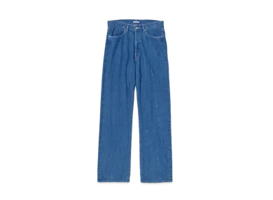 AURALEE SELVEDGE LIGHT DENIM PANTS "Light Indigo"