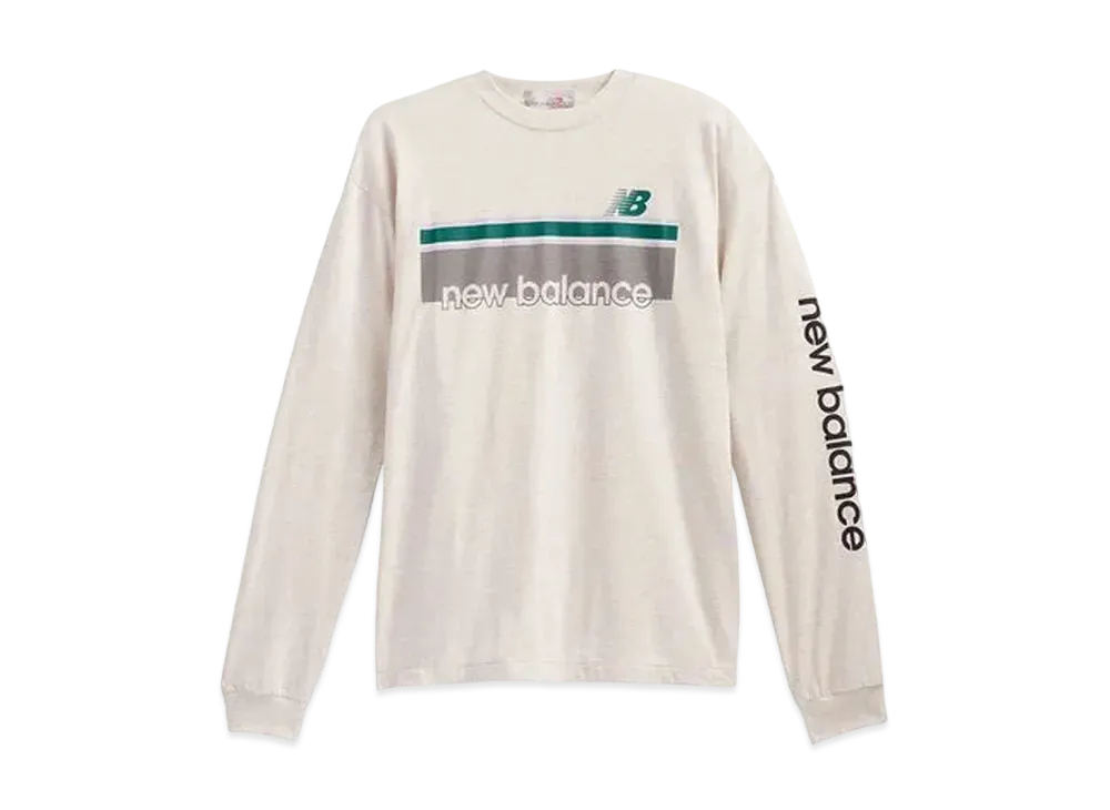 AURALEE x New Balance x TDS Longsleeve Tee "Ivory"