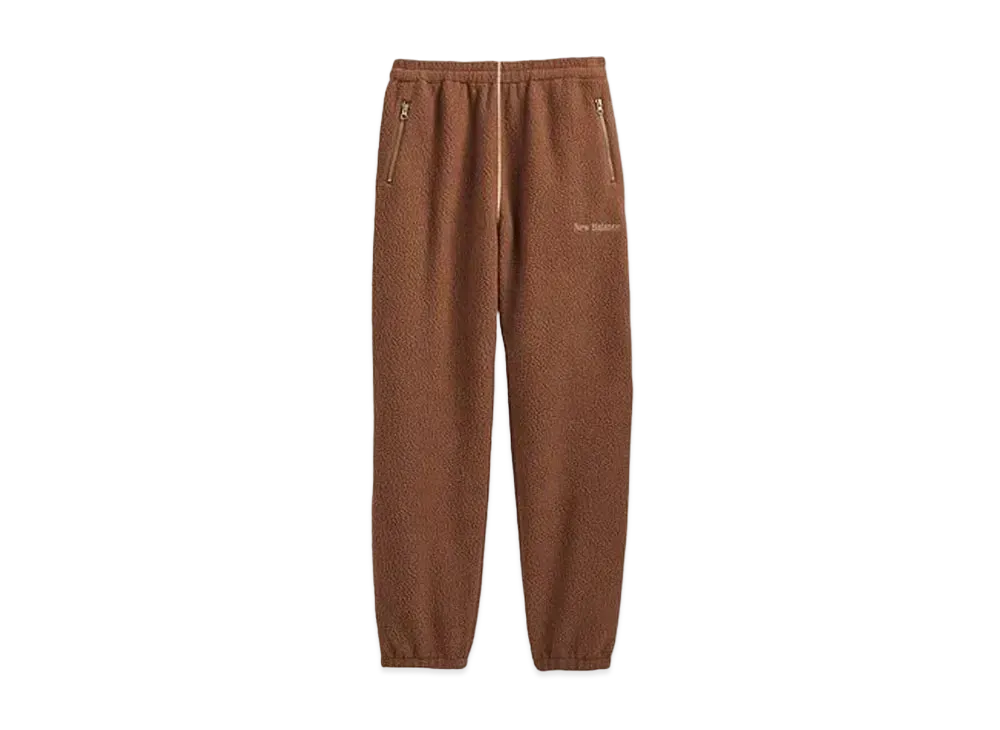 AURALEE x New Balance x TDS Fleece Pants "Brown"