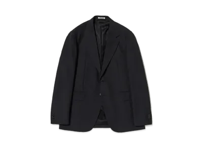 AURALEE Tropical Wool Kid Mohair Jacket "Black"