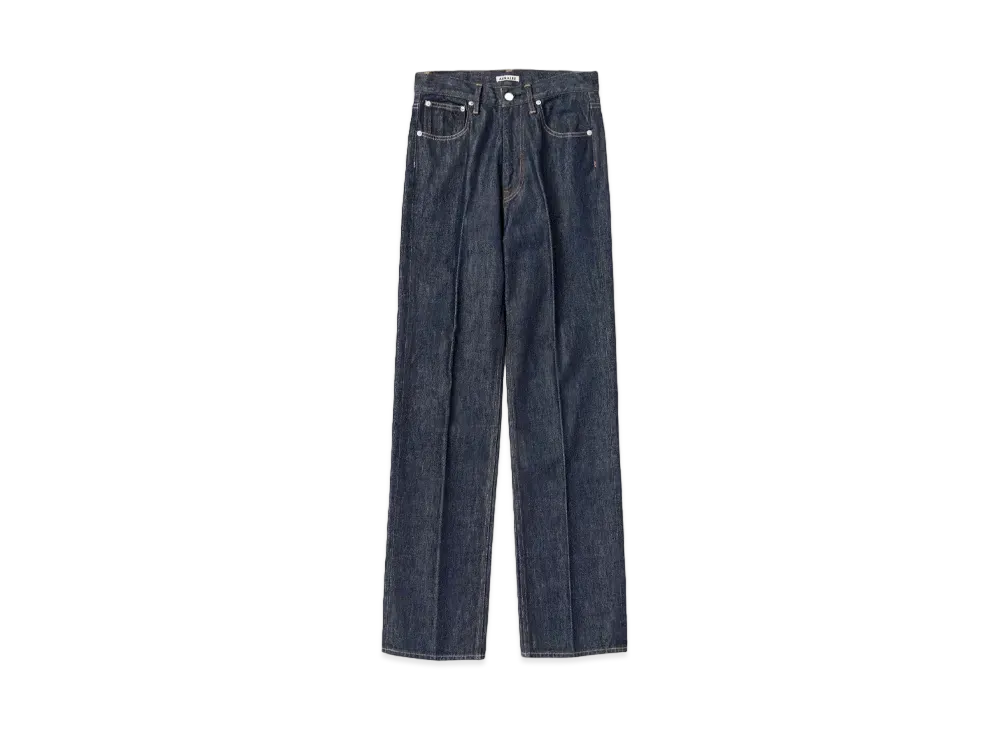 AURALEE Hard Twist Denim 5P Pants "Indigo"
