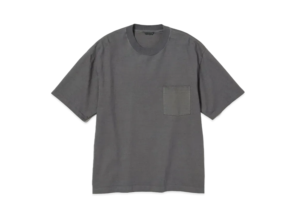 AURALEE Heavy Weight Tee "Gray"