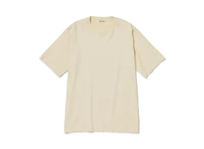 AURALEE Luster Plaiting Tee "Ivory"