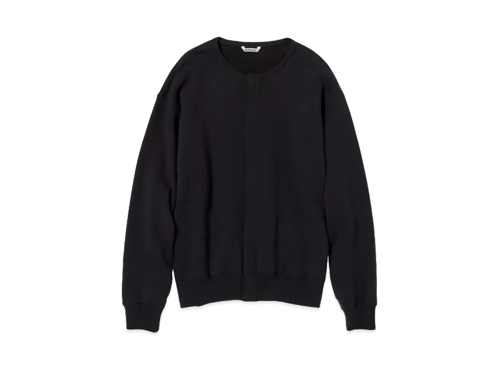 AURALEE Heavy BD Sweat Cardigan 