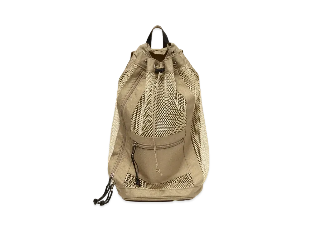 AURALEE Mesh Small Backpack Made by AETA "Beige"