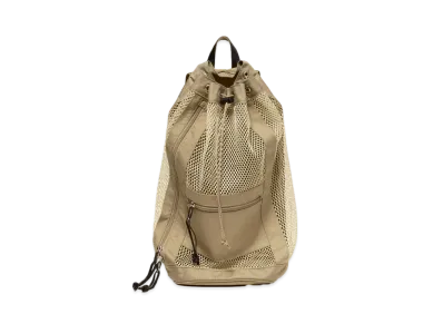 AURALEE Mesh Small Backpack Made by AETA "Beige"