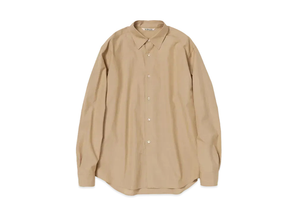 AURALEE Washed Finx Twill Shirt 