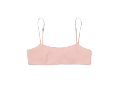 AURALEE Hard Twist Finx Organdy Camisole "Light Pink Chambray"