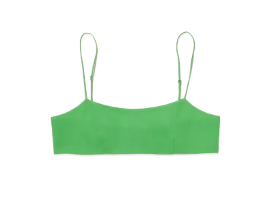 AURALEE Hard Twist Finx Organdy Camisole "Green"
