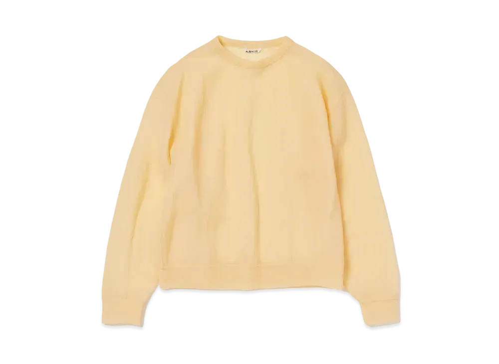 AURALEE Elastic Sheer Nylon P/O "Yellow"