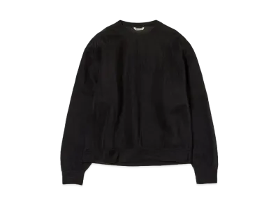 AURALEE Elastic Sheer Nylon P/O "Black"