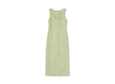 AURALEE Brushed Mohair Shaggy Dress "Light Khaki"