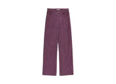 AURALEE Finx Corduroy Pants "Purple"