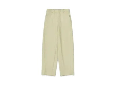 AURALEE Light Melton Slacks "Top Charcoal"