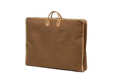 AURALEE Canvas Garment Case Made By Aeta "Brown"