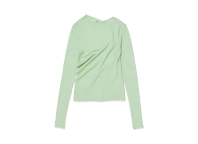 AURALEE Wool Amunzen P/O "Pale Green"