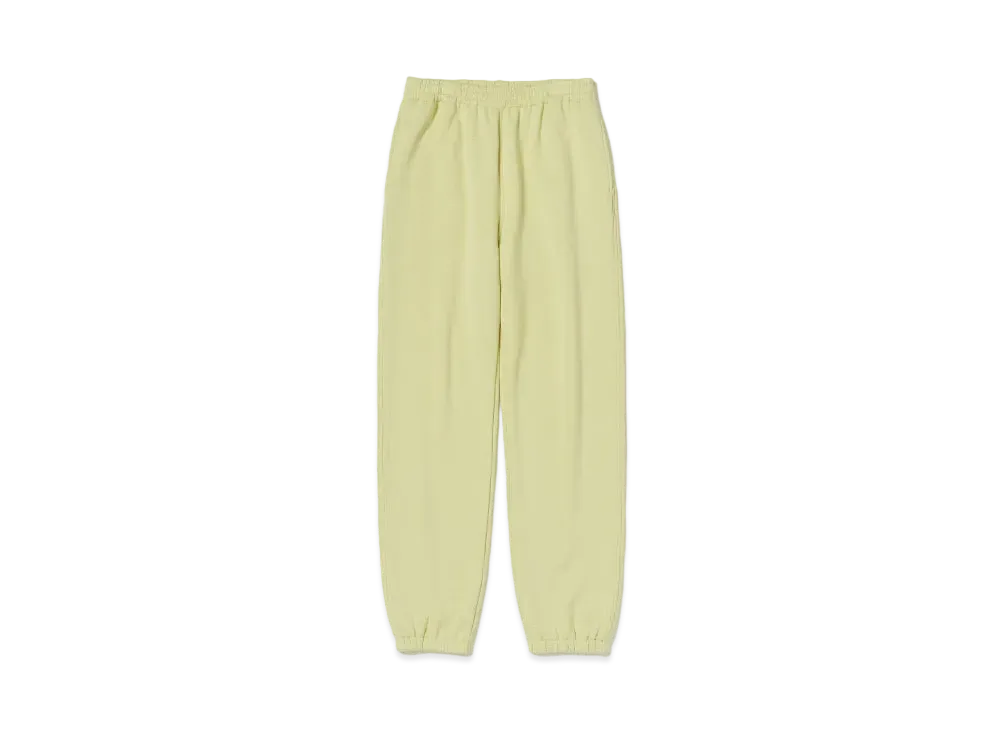 AURALEE Smooth Soft Sweat Pants "Light Lime"