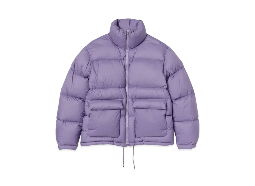 AURALEE Super Light Nylon Ripstop Down Blouson "Purple"