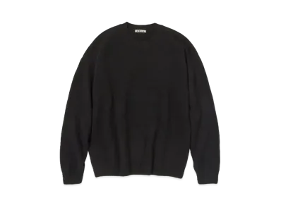 AURALEE Baby Cashmere Knit P/O "Top Black"