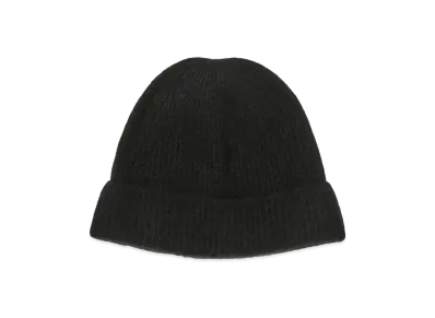 AURALEE Baby Cashmere Knit Cap "Top Black"