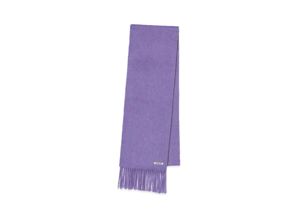 AURALEE Baby Cashmere Long Stole "Purple"