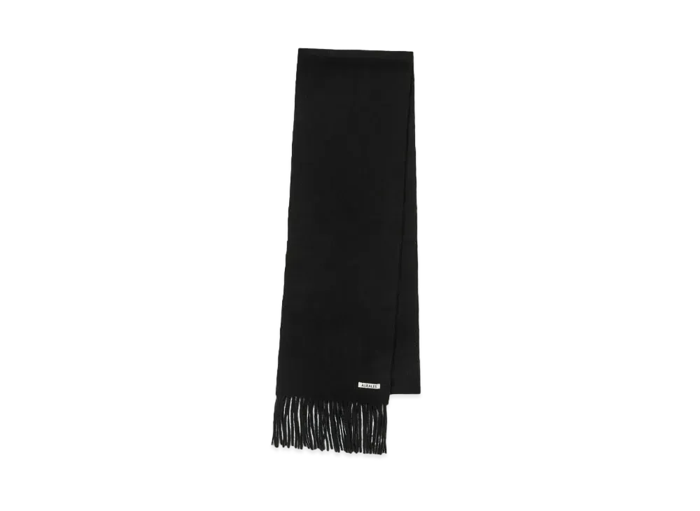 AURALEE Baby Cashmere Long Stole "Top Black"
