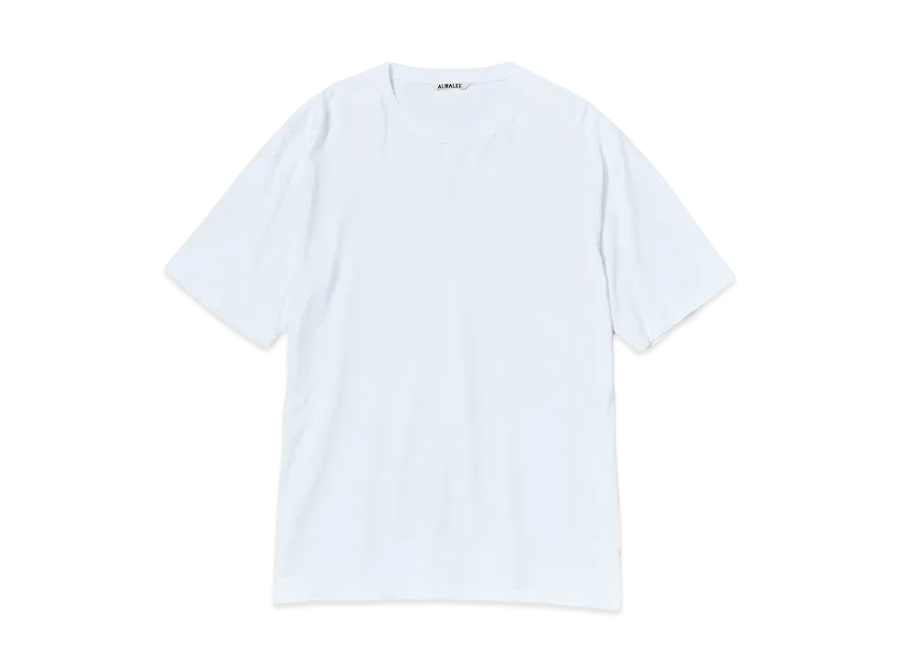 オーラリー ラスタープレーティング Tシャツ "ホワイト"