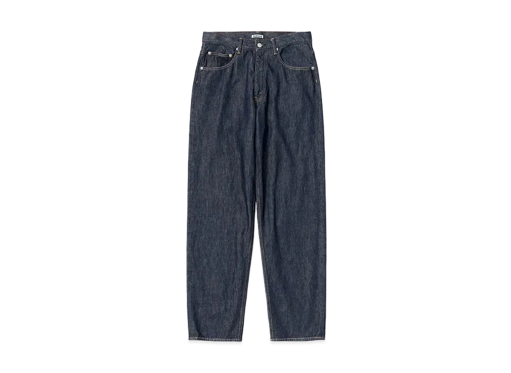 AURALEE Hard Twist Denim Wide Pants "Indigo"