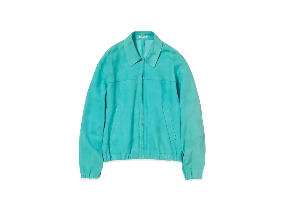 【未使用】ラムスエードジップアップブルゾン AURALEE LAMB SUEDE ZIP BLOUSON | Less Higashikawa