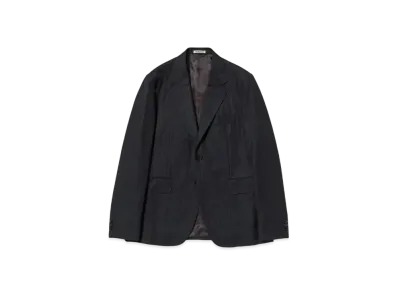 AURALEE Bluefaced Wool Jacket "Navy"