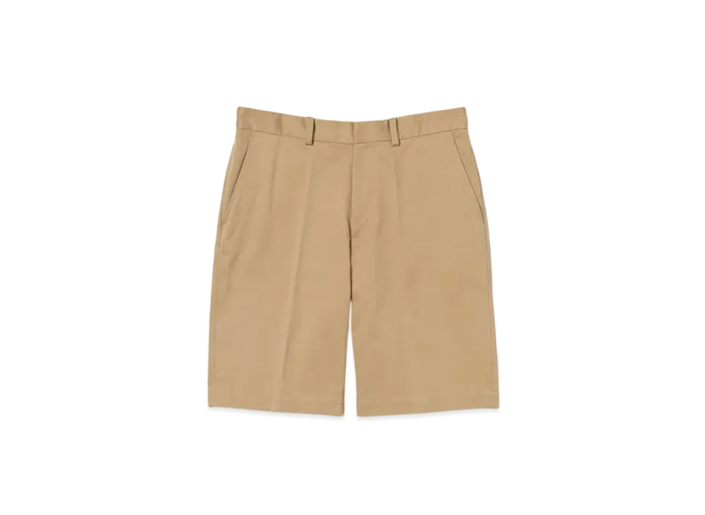 AURALEE Washed Finx Chino Shorts "Camel"