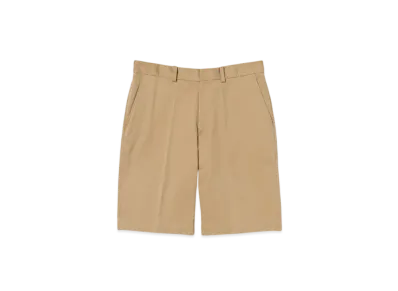 AURALEE Washed Finx Chino Shorts "Camel"