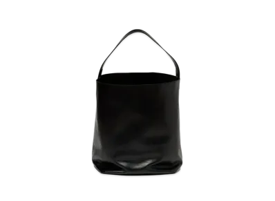 AURALEE Leather Big Shoulder Bag Made By Aeta "Black"