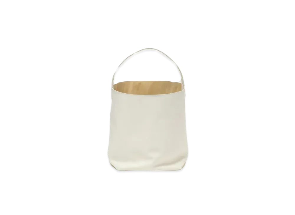 AURALEE Leather Shoulder Bag Made By Aeta "White"