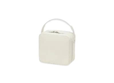 AURALEE Leather Small Travel Case "White"