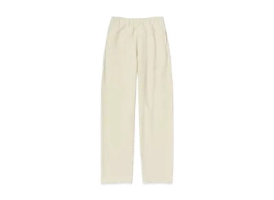 AURALEE Smooth Soft BD Sweat Pants "Smoky White"