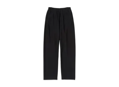 AURALEE Smooth Soft BD Sweat Pants "Black"