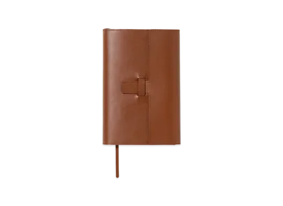 AURALEE Leather Book Cover "Camel Brown"