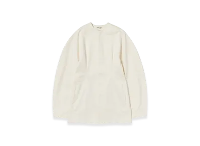 AURALEE Washed Finx Chino Half Coat "Ivory White"