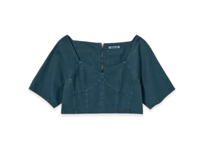 AURALEE Product Dyed Finx Gabardine P/O "Dyed Navy"