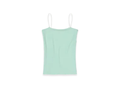 AURALEE Washable Wool Pile Long Bare Top "Light Aqua"
