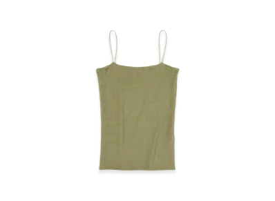 AURALEE Washable Wool Pile Long Bare Top "Olive Khaki"